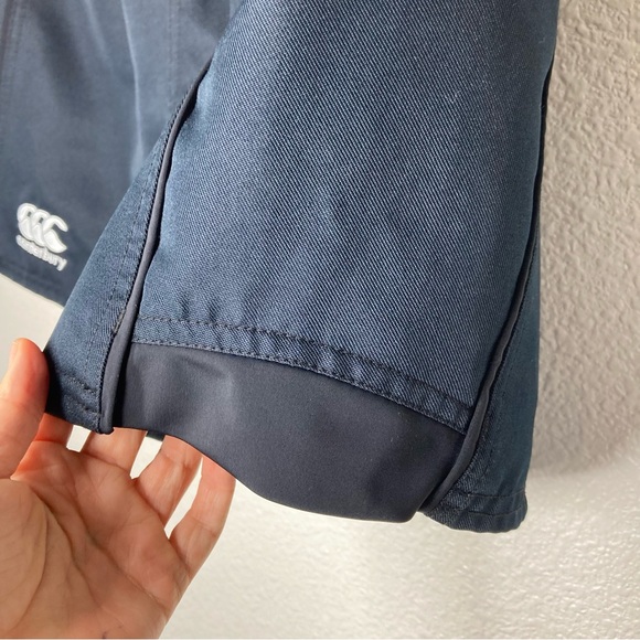 Canterbury Mens Rugby Shorts XL Advantage Black Sports Drawstring Waist - Picture 5 of 15